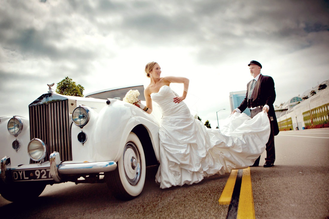 Chauffeur Wedding Car