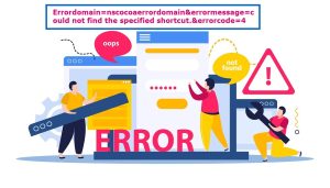 errordomain=nscocoaerrordomain&errormessage=could not find the specified shortcut.&errorcode=4