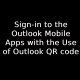 Outlook QR code