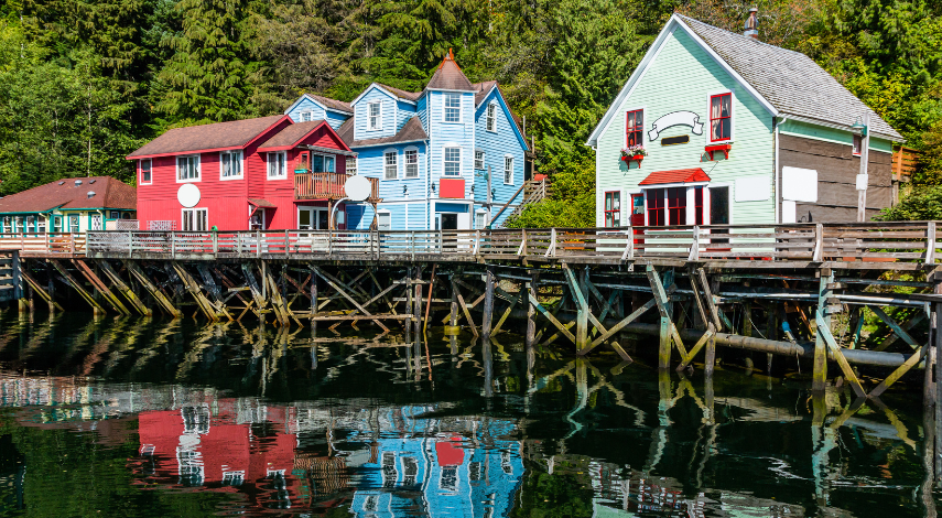 misty fjords scenic flight und krabbenfest in ketchikan